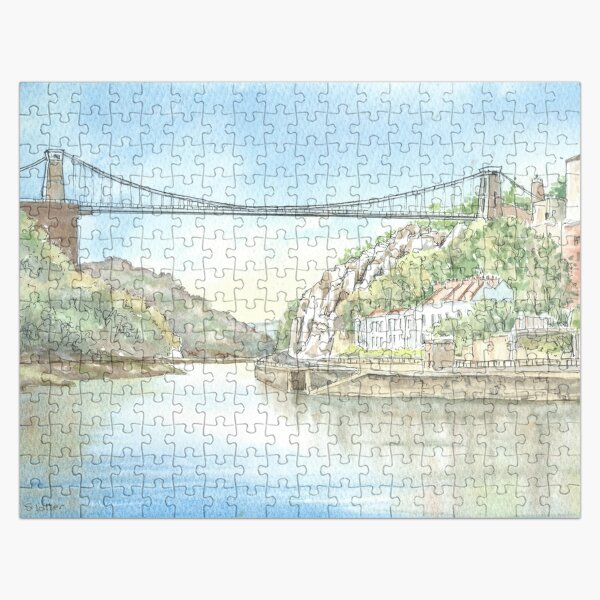 Bristol Clifton Suspension Bridge Jigsaw Puzzle Ravensburger 1,000 Pieces 