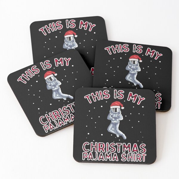 Aperçu de l'œuvre Ceci est mon pyjama de Noël pyjama astronaute espace pyjama créée et vendue par VDKMerch.