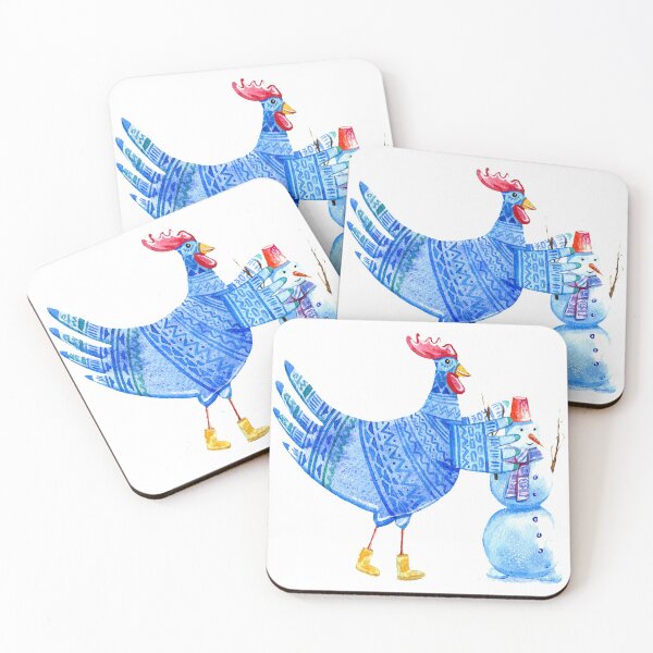 Item preview, rooster christmas designed and sold by zanbo.