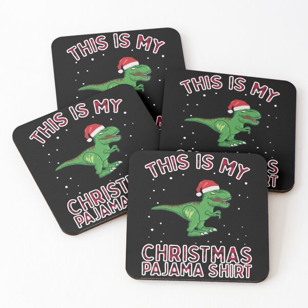Item preview, This Is My Christmas Pajama Shirt Dino Dinosaur Trex Xmas designed and sold by VDKMerch.