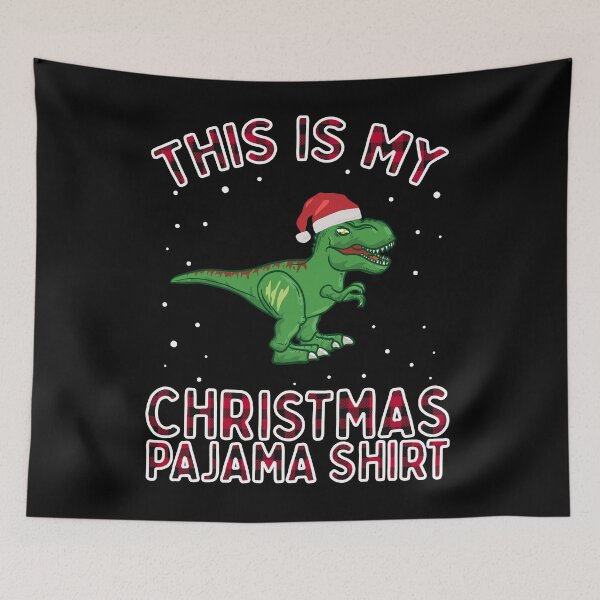 Item preview, This Is My Christmas Pajama Shirt Dino Dinosaur Trex Xmas designed and sold by VDKMerch.