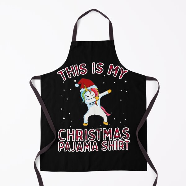 Item preview, This Is My Christmas Pajama Shirt Unicorn Dabbing Xmas Gifts designed and sold by VDKMerch.