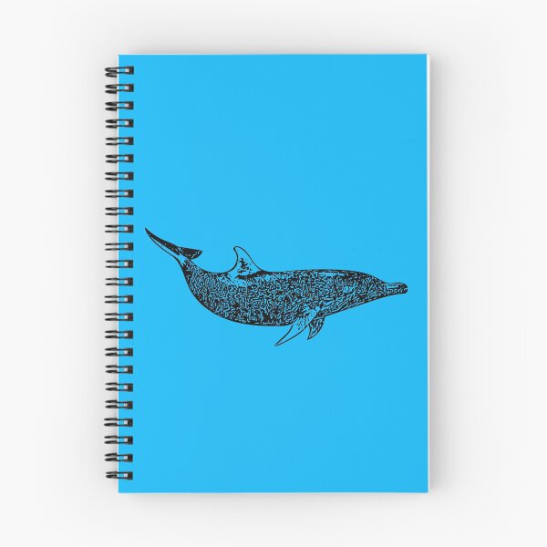 Item preview, Atlantic Spotted Dolphin Black Print designed and sold by designsasstultd.