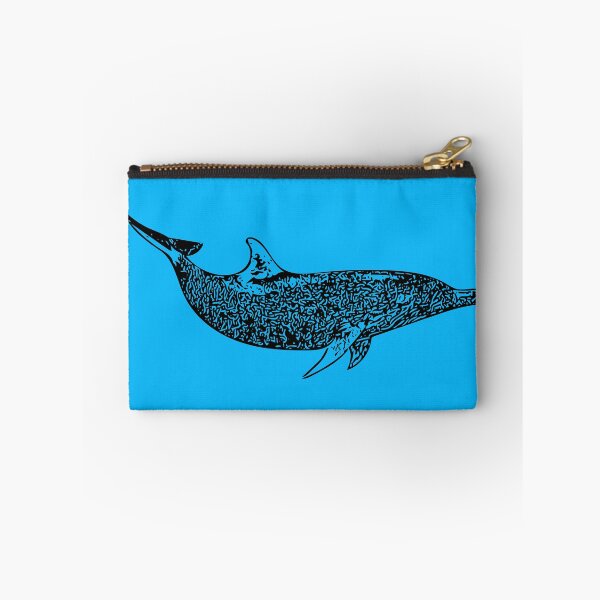 Item preview, Atlantic Spotted Dolphin Black Print designed and sold by designsasstultd.