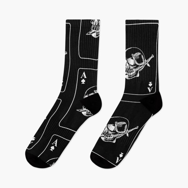 Item preview, Skull Ace of Spades - White Variant  designed and sold by ClownGoddess.