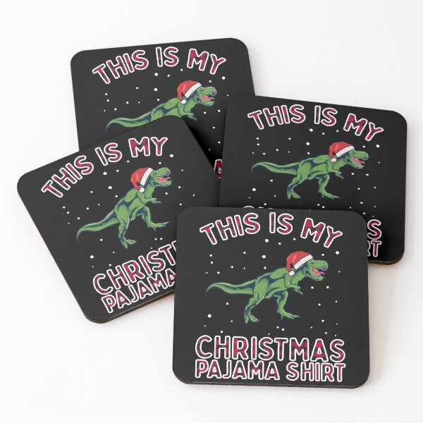 Item preview, This Is My Christmas Pajama Shirt Dino Dinosaur Trex Xmas designed and sold by VDKMerch.