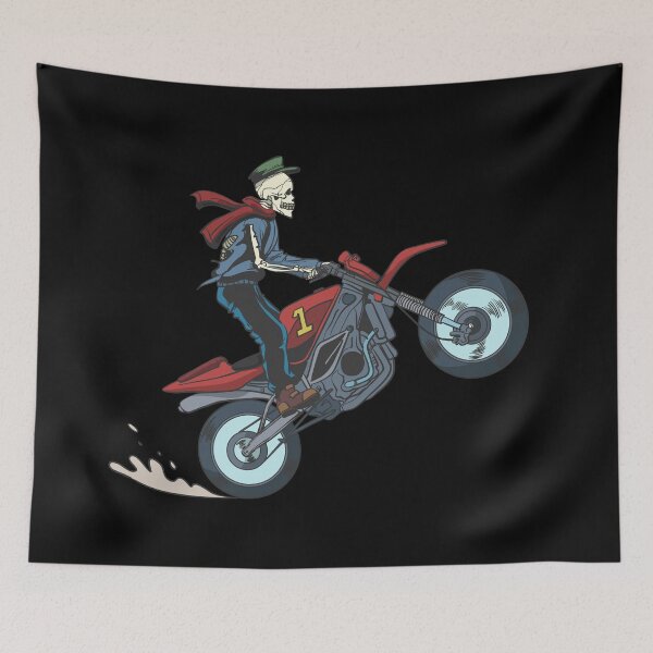 Item preview, Skeleton on motorcycle designed and sold by Monkey Ful.