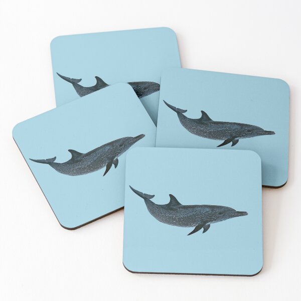 Item preview, Atlantic Spotted Dolphin Color Print designed and sold by designsasstultd.