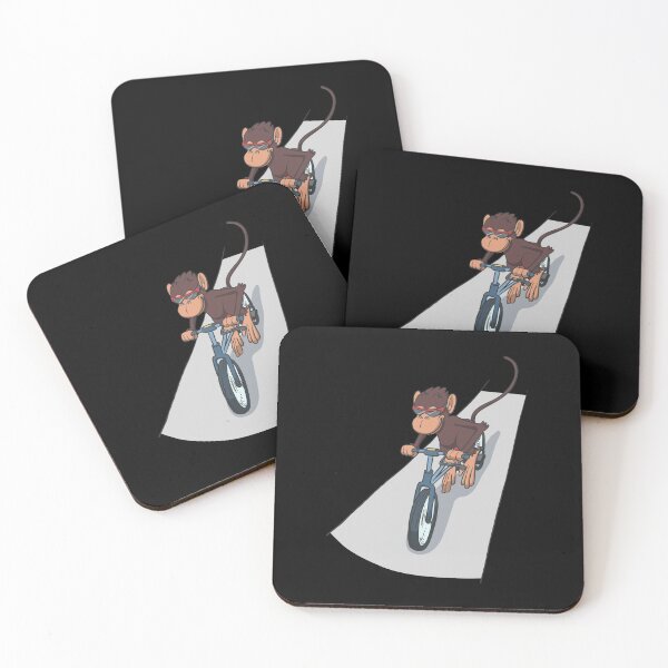 Item preview, Monkey cyclist downhill designed and sold by Monkey Ful.
