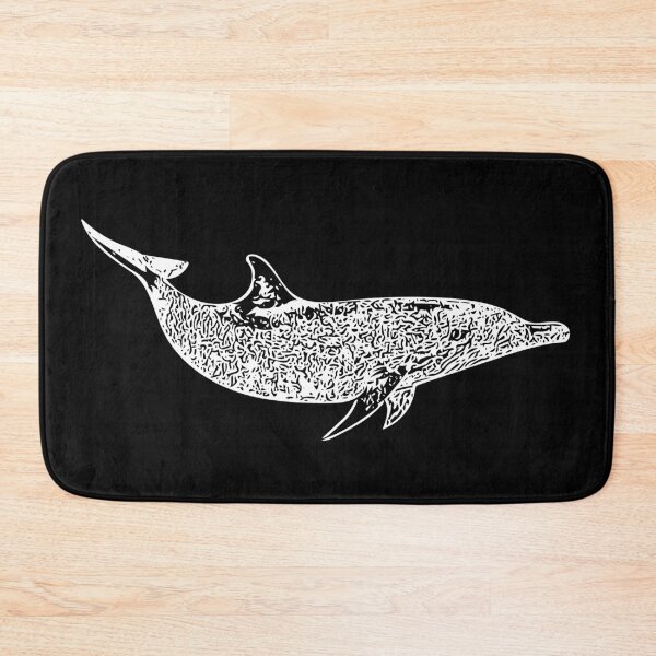 Item preview, Atlantic Spotted Dolphin White Print designed and sold by designsasstultd.