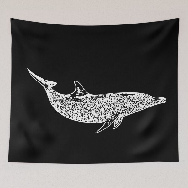 Item preview, Atlantic Spotted Dolphin White Print designed and sold by designsasstultd.
