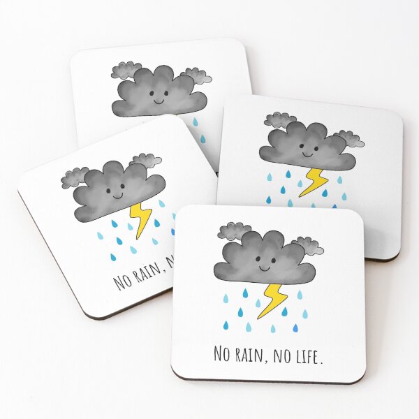 Item preview, No Rain, No Life designed and sold by suwarnaadi.