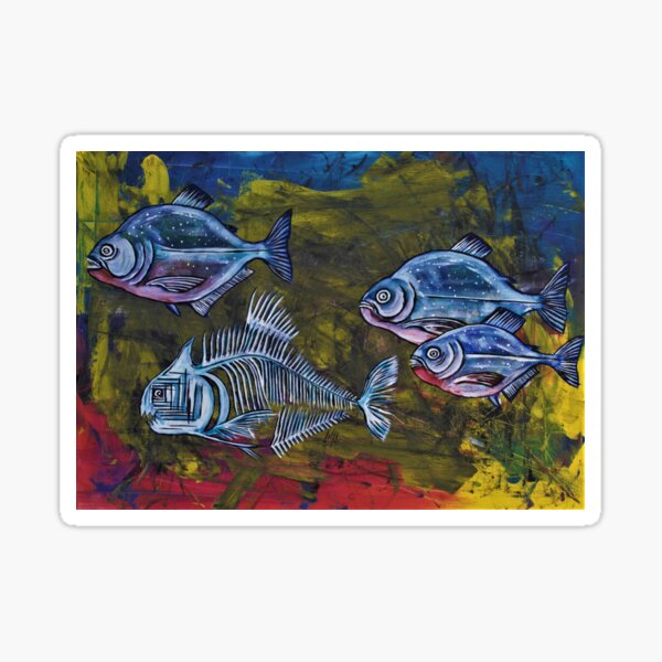 Pariah (weird fishes) Sticker