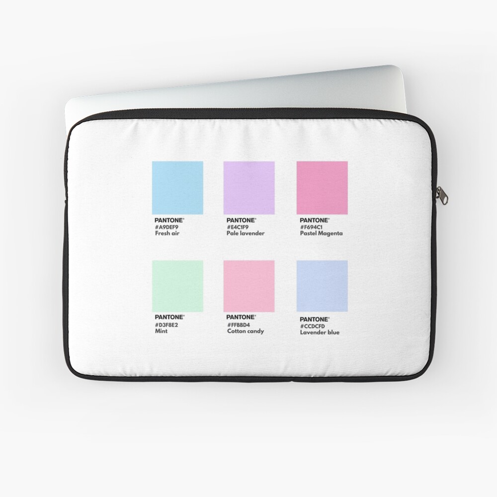 Cotton candy palette pantone Postcard for Sale by softlycarol