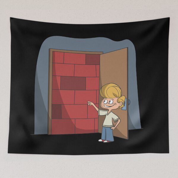 Item preview, Small kids with wall in room door designed and sold by Monkey Ful.