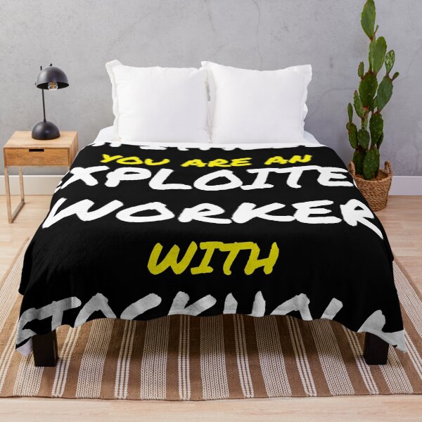 Item preview, You are not a Capitalist you are an exploited worker with stockholm syndrome designed and sold by AmpersandCuster.