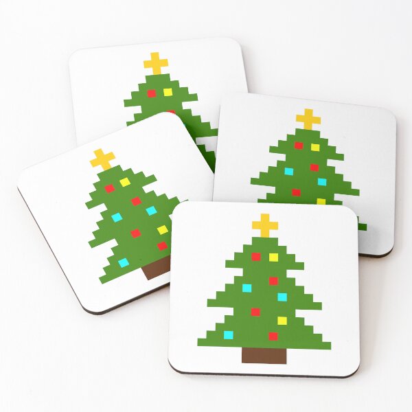 Item preview, Pixel Art Christmas Tree 1  designed and sold by akaiawa.