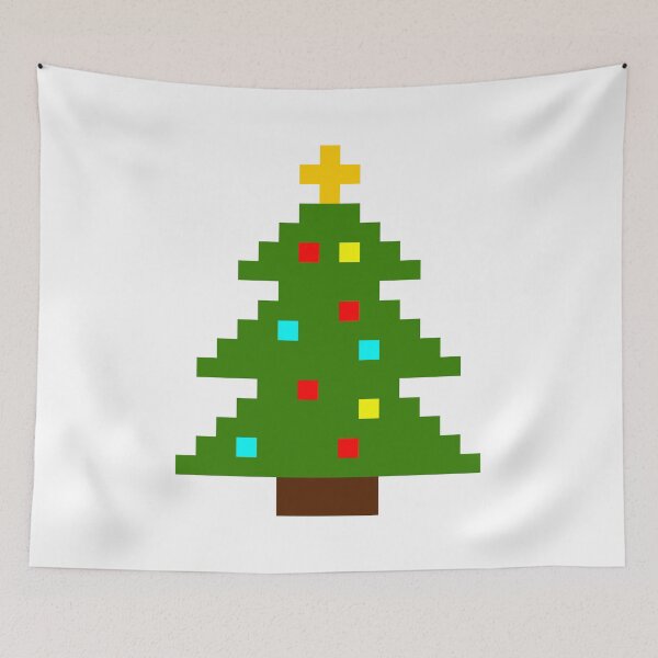 Item preview, Pixel Art Christmas Tree 1  designed and sold by akaiawa.