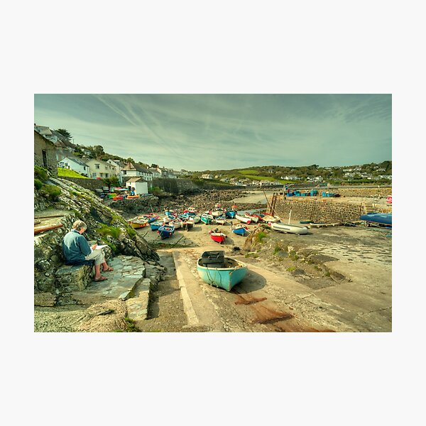 Coverack Harbour Photographic Print