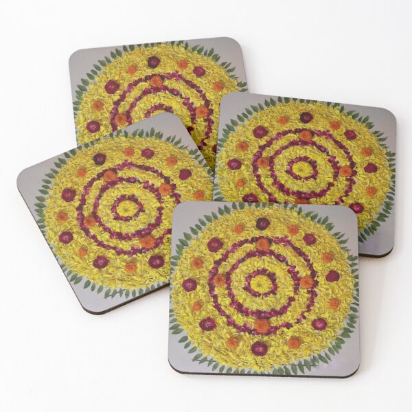Artikelvorschau, Blumen / Blumen Rangoli / Mandala / Muster entworfen und verkauft von VeenaNair23.