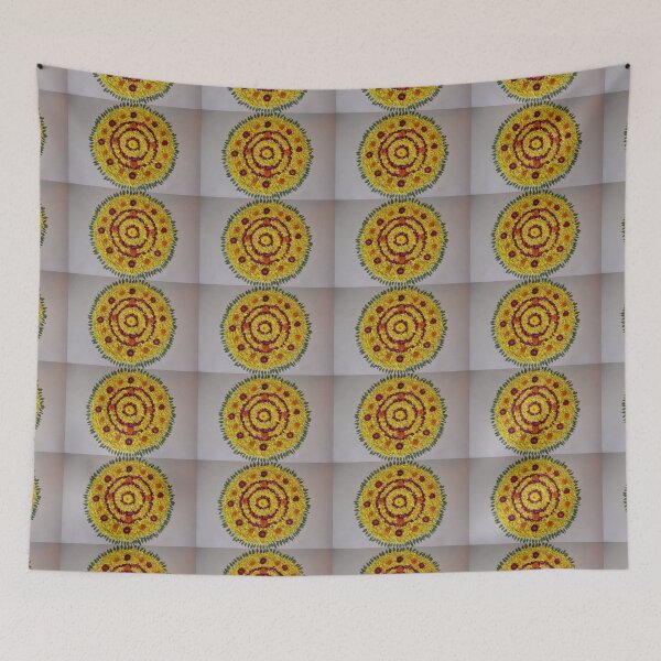 Item preview, Floral/Flower Rangoli/Mandala/Patterns designed and sold by VeenaNair23.