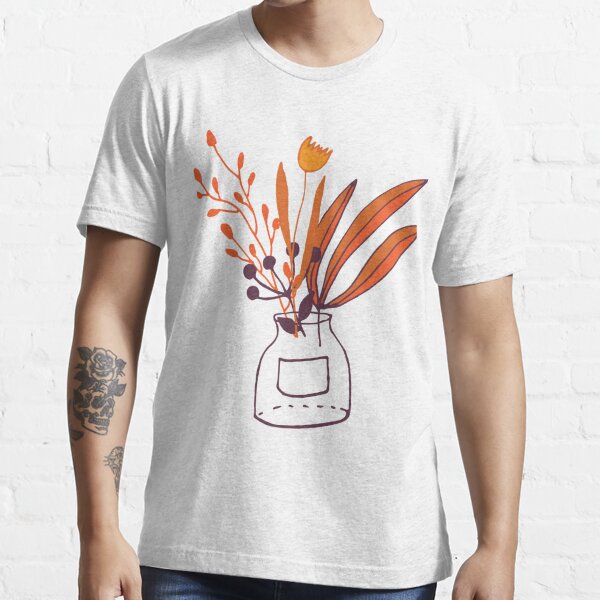 Shirt Flower, Floral , Plant Graphic Tees for women, Wild Flower, Vintage  Flower Shirt, Aesthetic Clothing Essential T-Shirt for Sale by  giantdesigns