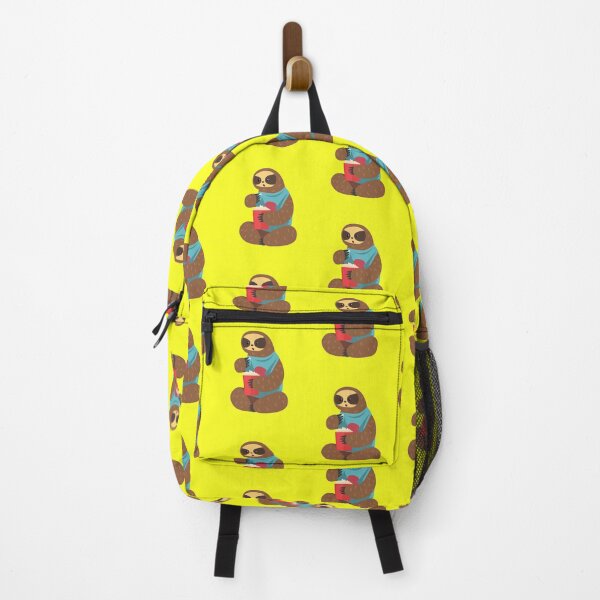 Item preview, Sloth eating popcorn designed and sold by Zaibo.