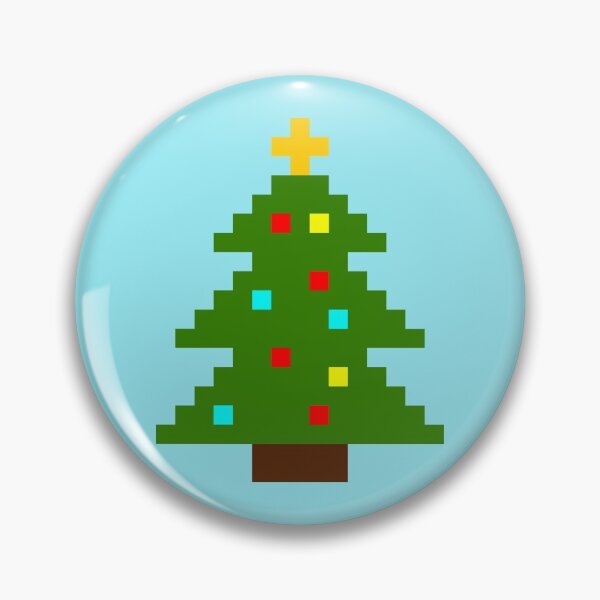 Item preview, Pixel Art Christmas Tree 3  designed and sold by akaiawa.