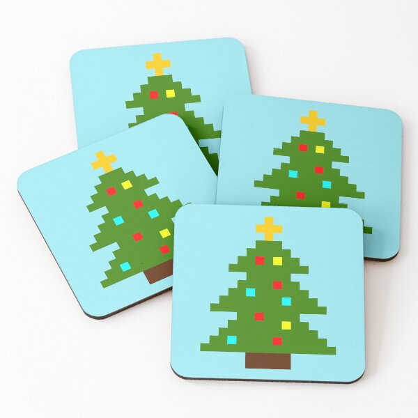 Item preview, Pixel Art Christmas Tree 3  designed and sold by akaiawa.