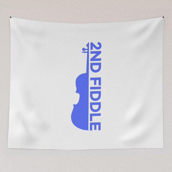 Item preview, 2nd Fiddle - Second Fiddle Violin Player (Light Blue) designed and sold by Seth's Tees.