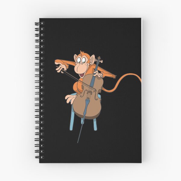 Item preview, Monkey plays cello designed and sold by Monkey Ful.