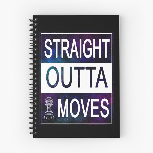 Item preview, Straight outta chess moves with galaxy background designed and sold by felinefeelings.