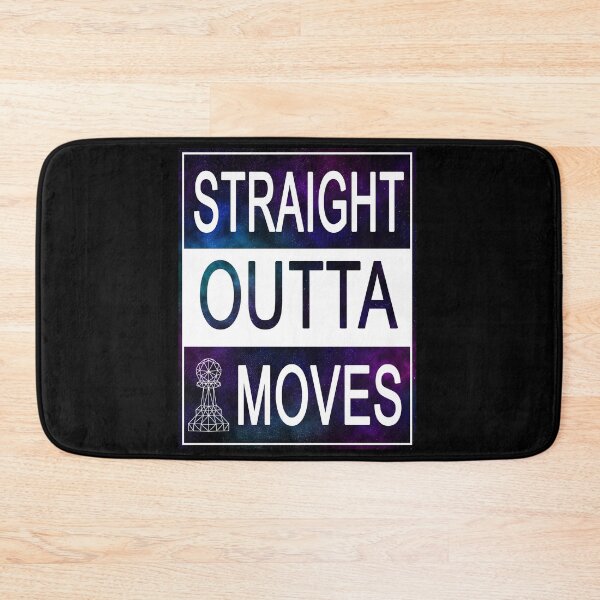 Item preview, Straight outta chess moves with galaxy background designed and sold by felinefeelings.