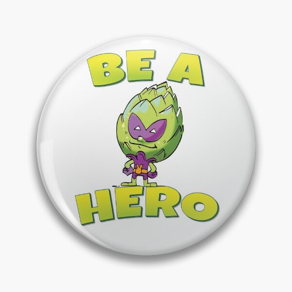 Item preview, Be A Hero Artichoke Alien designed and sold by ProjectX23.