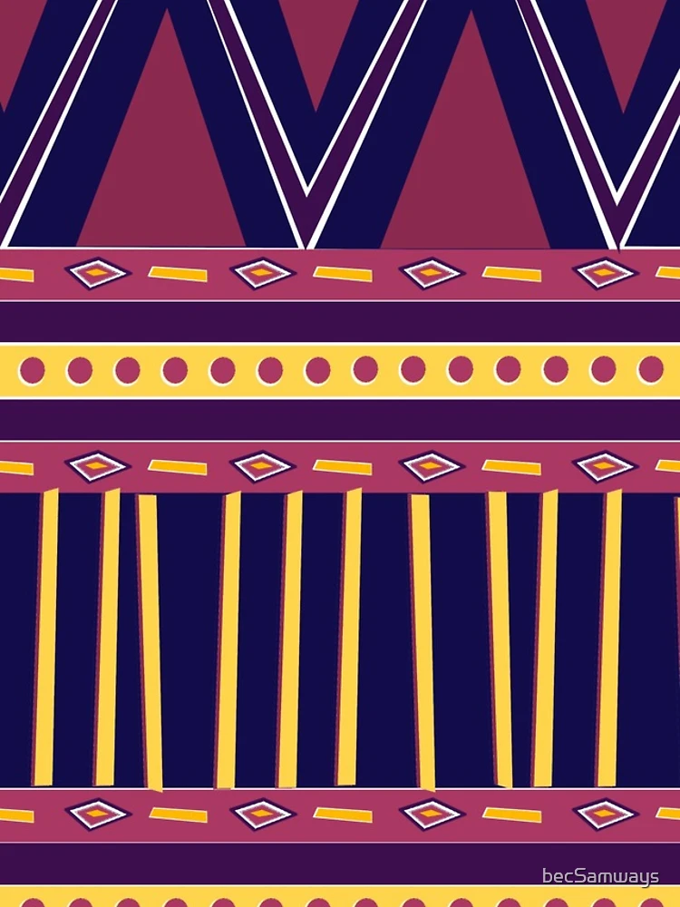 Thumbnail 5 of 5, iPhone Case, Aztec Pattern designed and sold by becSamways.