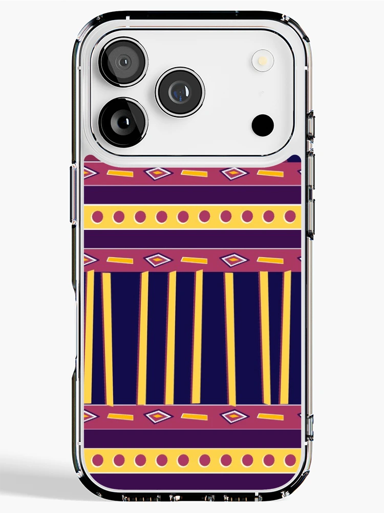 Thumbnail 1 of 5, iPhone Case, Aztec Pattern designed and sold by becSamways.