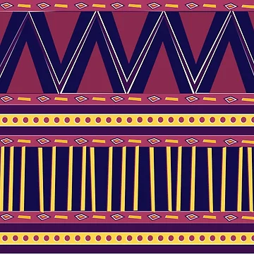 Artwork thumbnail, Aztec Pattern by becSamways