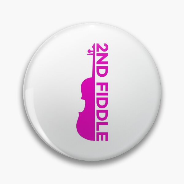 Item preview, 2nd Fiddle - Second Fiddle Violin Player (Pink) designed and sold by Seth's Tees.