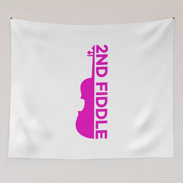 Item preview, 2nd Fiddle - Second Fiddle Violin Player (Pink) designed and sold by Seth's Tees.