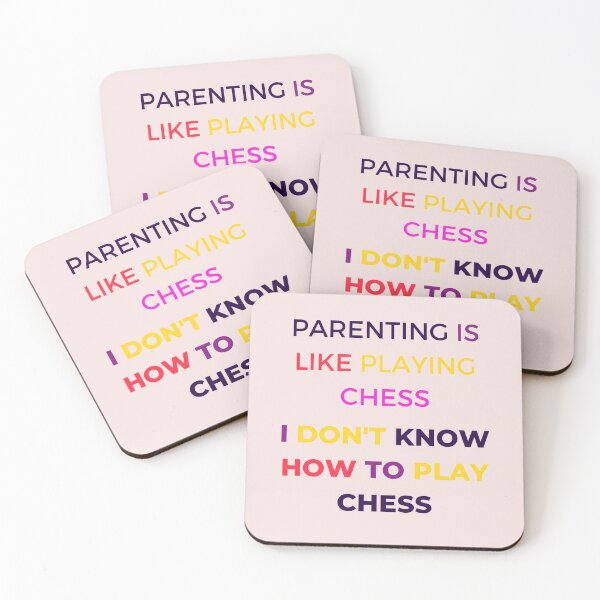 Item preview, Parenting Is Like Playing Chess designed and sold by vibrantyy.