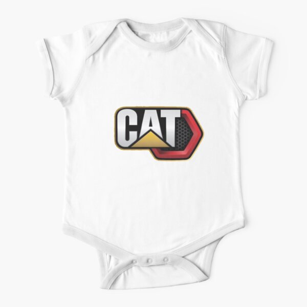 Gato Body de manga corta para bebé