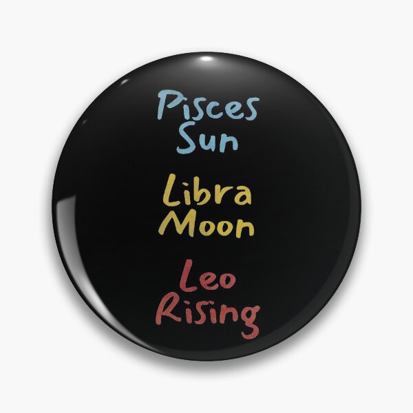 Item preview, Pisces Sun Libra Moon Leo Rising Text designed and sold by leomooncreates.