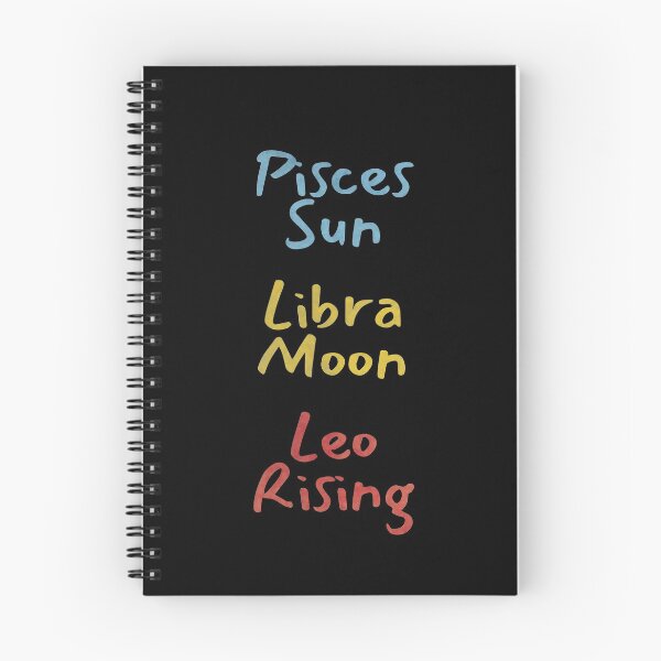 Item preview, Pisces Sun Libra Moon Leo Rising Text designed and sold by leomooncreates.