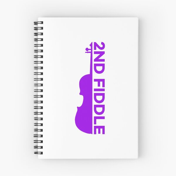 Item preview, 2nd Fiddle - Second Fiddle Violin Player (Purple) designed and sold by Seth's Tees.