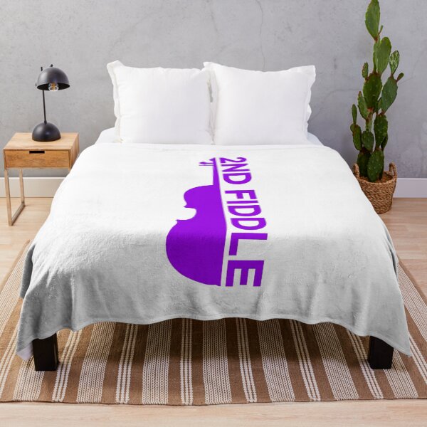 Item preview, 2nd Fiddle - Second Fiddle Violin Player (Purple) designed and sold by Seth's Tees.