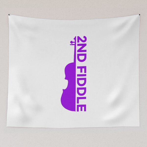 Item preview, 2nd Fiddle - Second Fiddle Violin Player (Purple) designed and sold by Seth's Tees.