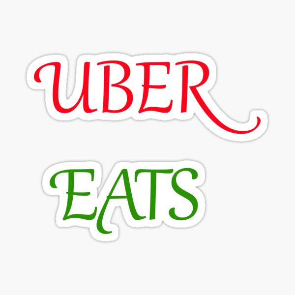 T-shirt Uber mange 2021 Sticker
