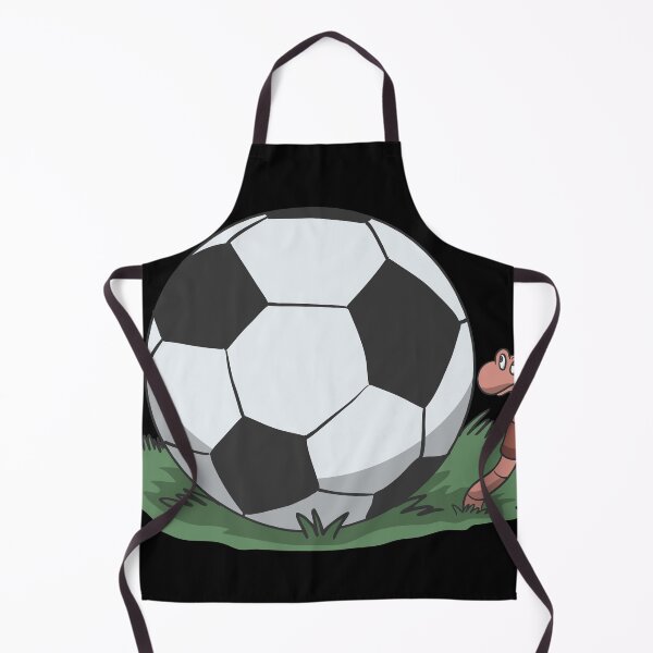 Item preview, Worm with soccer ball football designed and sold by Monkey Ful.