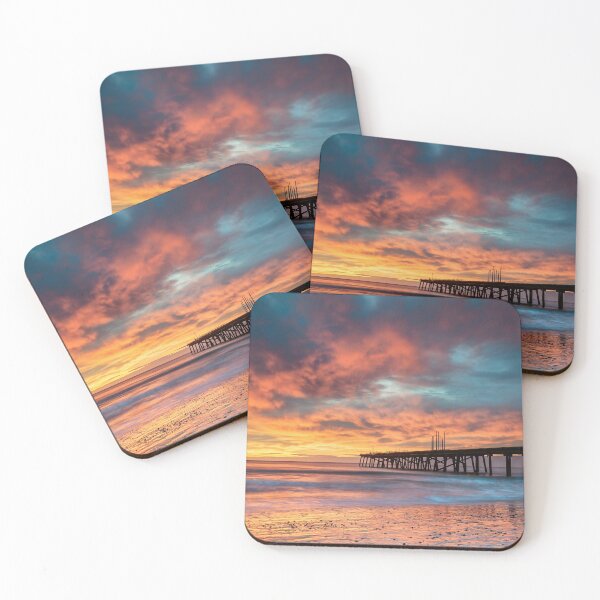 Item preview, Sunrise over Claremont Pier Lowestoft designed and sold by dp-images.