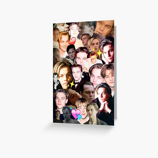 LEO COLLAGE Greeting Card